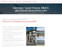 Tablet Screenshot of glendale-guest-house.com